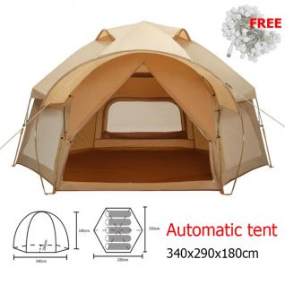 Camping,Camping Gear,Dome Tent,Tear-resistance,Tent,Water-Resistant,Well-Ventilated